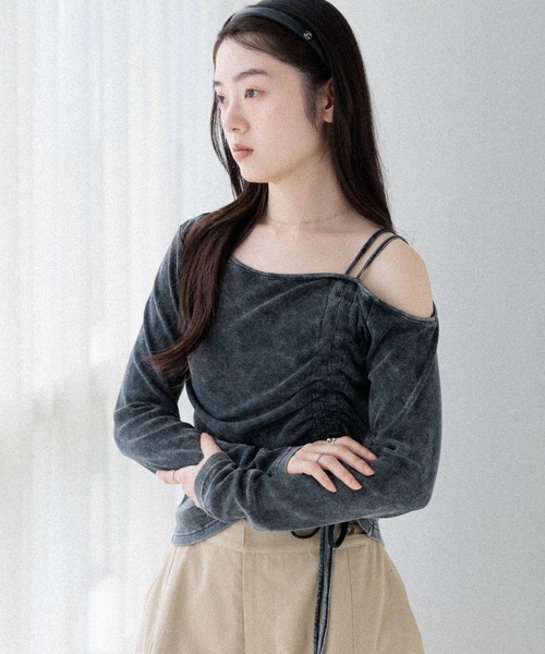 Heather（ヘザー） tシャツ ドロストカットソー 581494 レディース