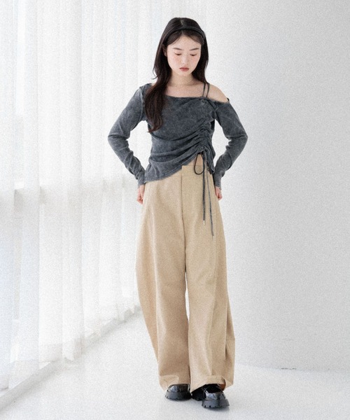 Heather（ヘザー） tシャツ ドロストカットソー 581494 レディース