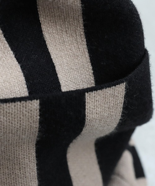 antiqua（アンティカ） スカート 柄切り替えニットスカート : ZOZOTOWN