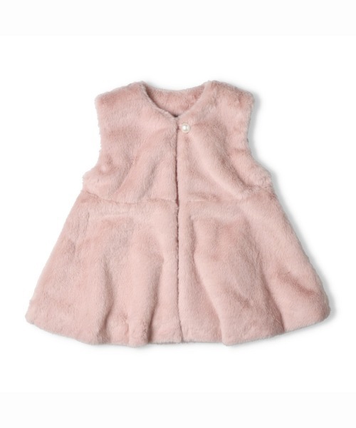 Crescent ベスト ファーベスト キッズ 子供服 女の子 : ZOZOTOWN Yahoo
