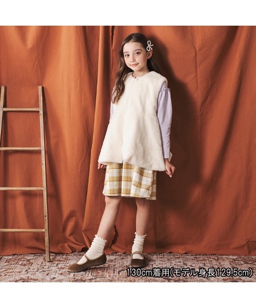 Crescent ベスト ファーベスト キッズ 子供服 女の子 : ZOZOTOWN Yahoo