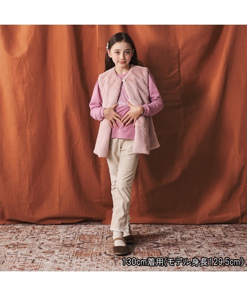 Crescent ベスト ファーベスト キッズ 子供服 女の子 : ZOZOTOWN Yahoo