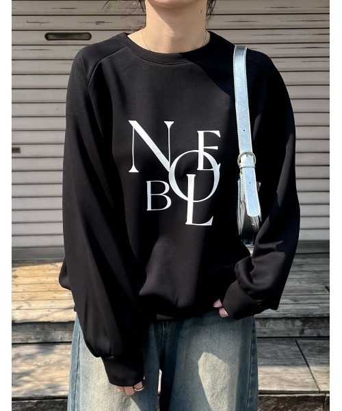 「Re:EDIT」 長袖カットソー LARGE ベージュ レディース