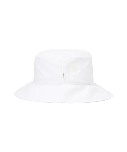 PEARLY GATES（オンライン限定品）バケットハットUNISEX PEARLY GATES 帽子 ハット 「PEARLY GATES」ポケット付き UV