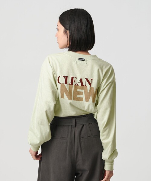 tシャツ 「別注」「Americana」ロゴロングスリーブTシャツ レディース | AMERICANA | 03