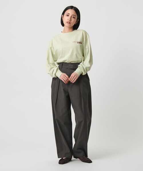 tシャツ 「別注」「Americana」ロゴロングスリーブTシャツ レディース | AMERICANA | 05