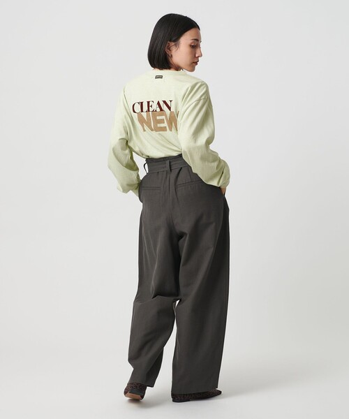 tシャツ 「別注」「Americana」ロゴロングスリーブTシャツ レディース | AMERICANA | 06