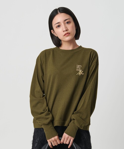 tシャツ 「別注」「Americana」ロゴロングスリーブTシャツ レディース | AMERICANA | 10