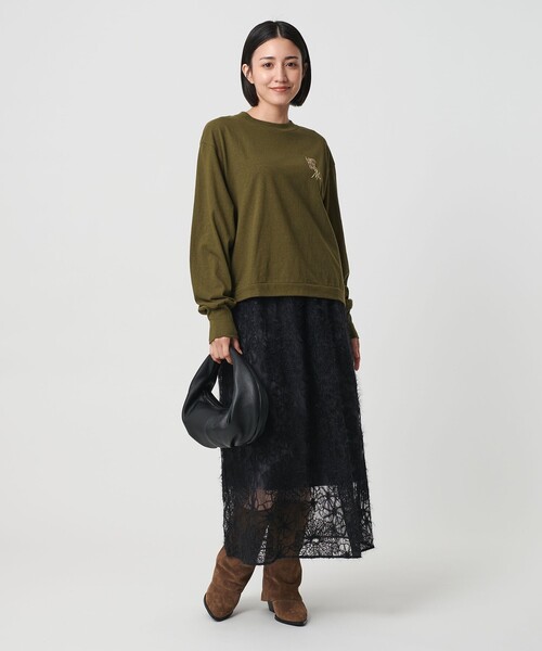 tシャツ 「別注」「Americana」ロゴロングスリーブTシャツ レディース | AMERICANA | 12