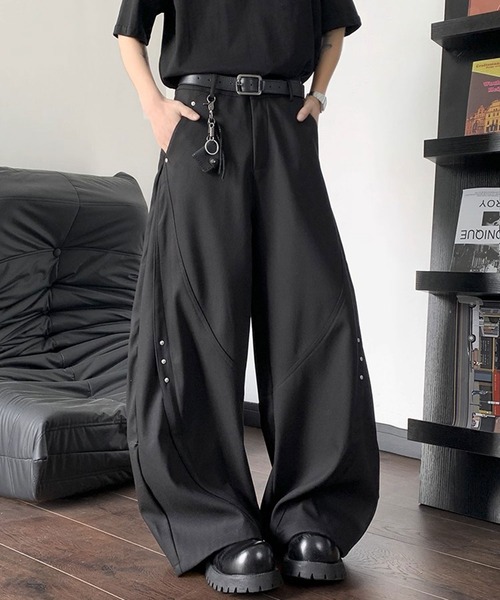 FUNALIVE（ファンアライブ） スラックス ABETTOR 立体切替えリベット