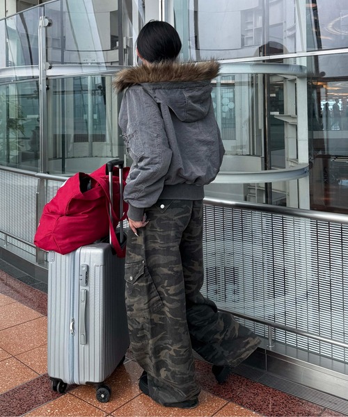 ma1 ma-1 3wayフェイクファーフードMA1 メンズ レディース : ZOZOTOWN