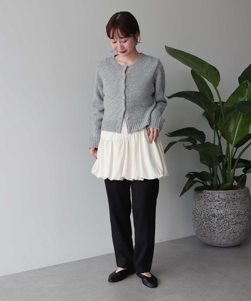 chestyフラワースパンコールカーデ 新品未使用】♡chesty♡フラワービジュースパンコールカーディガン