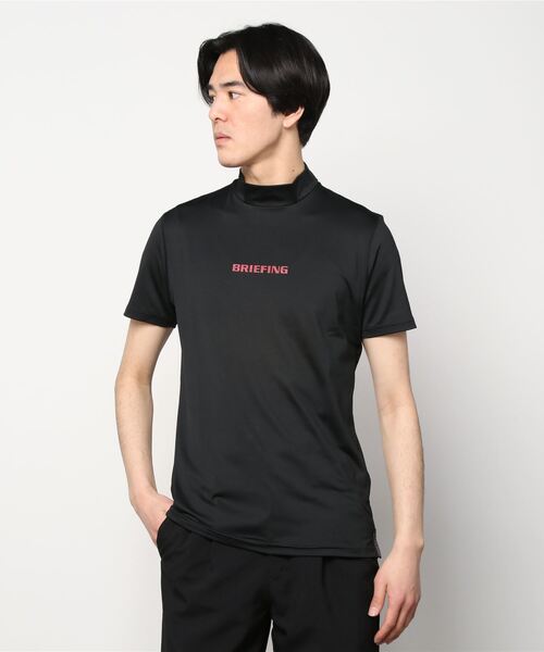 BRIEFING（ブリーフィング） 半袖Tシャツ L ブラック メンズ