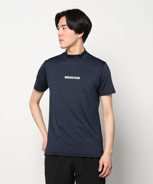 BRIEFING（ブリーフィング） 半袖Tシャツ L ブラック メンズ