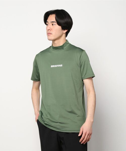 BRIEFING（ブリーフィング） 半袖Tシャツ L ブラック メンズ