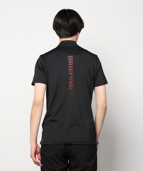 BRIEFING（ブリーフィング） 半袖Tシャツ L ブラック メンズ