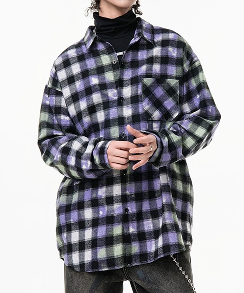 JOHNNY WOLF（ジョニーウルフ） シャツ LYNX オーバーサイズ アシッド
