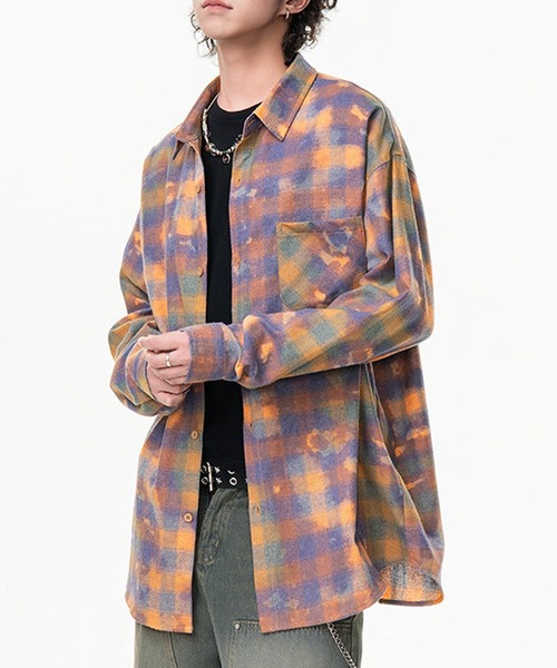 JOHNNY WOLF（ジョニーウルフ） シャツ LYNX オーバーサイズ アシッド