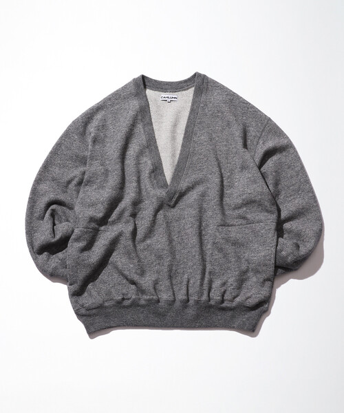 CAHLUMN（カウラム） トレーナー スウェット Merino Wool＋Cotton Loop 