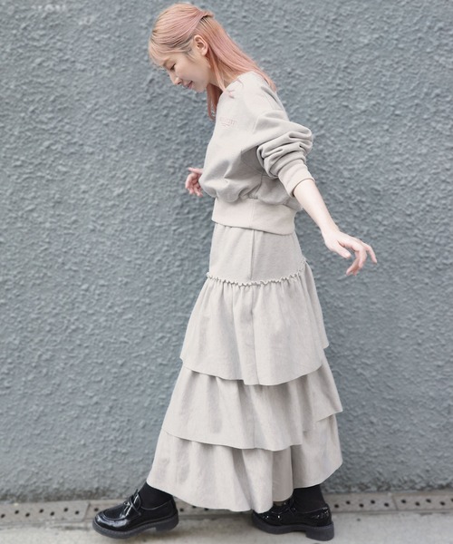 KOBE LETTUCE（神戸レタス） スカート 「 双松桃子さんコラボ 」裏起毛