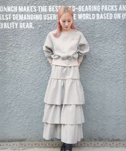 KOBE LETTUCE（神戸レタス） スカート 「 双松桃子さんコラボ 」裏起毛