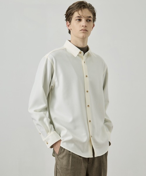 UNITED TOKYO（ユナイテッドトウキョウ） シャツ ウールフラノ