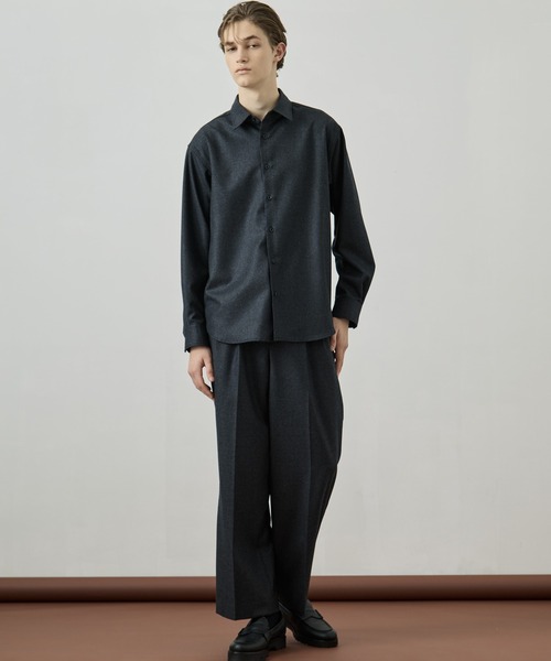 UNITED TOKYO（ユナイテッドトウキョウ） シャツ ウールフラノ
