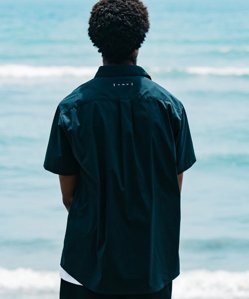 「CRIMIE」 半袖シャツ X-LARGE ブラック メンズの画像