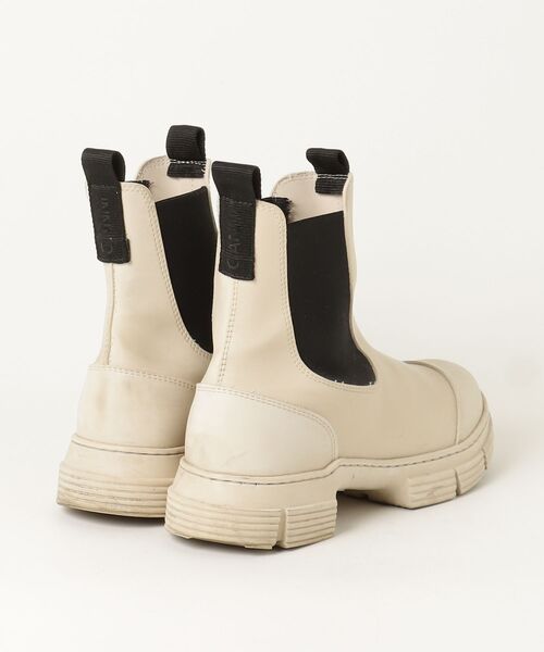 GANNI（ガニー） ショートブーツ 38 ベージュ レディース : ZOZOTOWN