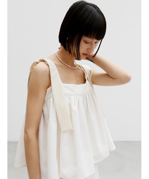 「Katrin TOKYO」 キャミソール X-SMALL ブルー系その他 レディース_画像2