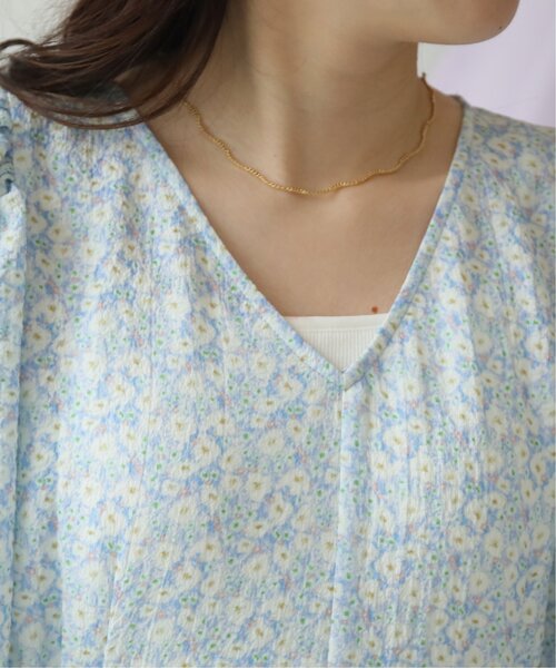 「RAY CASSIN」 半袖ワンピース FREE ベージュ レディース_画像6