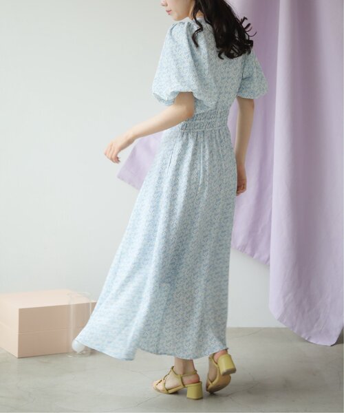 「RAY CASSIN」 半袖ワンピース FREE ベージュ レディース_画像7