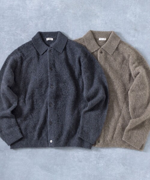 BEAUTY＆YOUTH UNITED ARROWS カーディガン ブラッシュド ヤク ニット