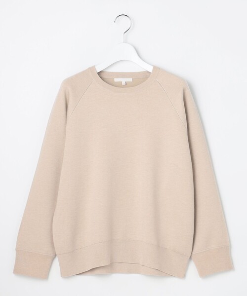 自由区（ジユウク） ニット セーター スムージーラグランスリーブ