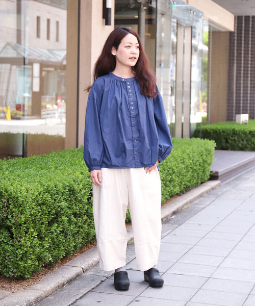 「Brocante」 長袖ブラウス 2 テラコッタ レディース_画像5