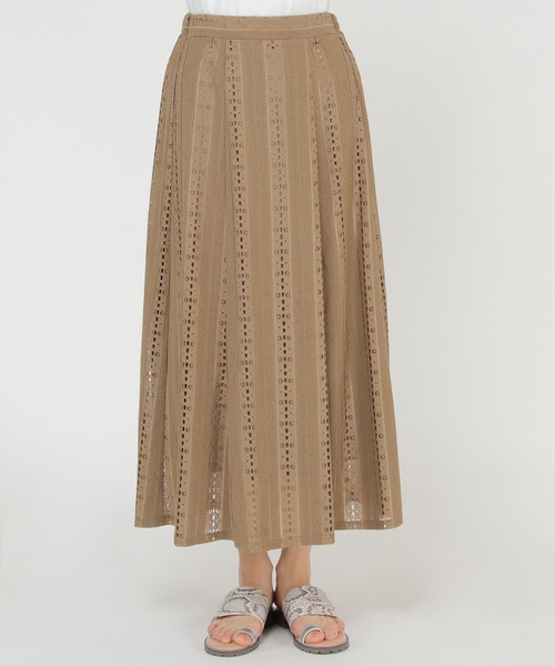 「IKKA LOUNGE」 セットアップ L ベージュ レディース_画像3