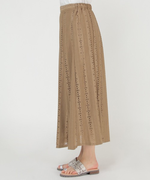 「IKKA LOUNGE」 セットアップ L ベージュ レディース_画像4