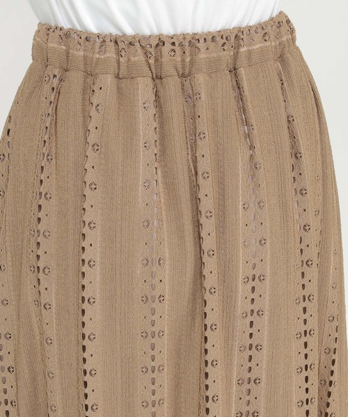 「IKKA LOUNGE」 セットアップ L ベージュ レディース_画像6