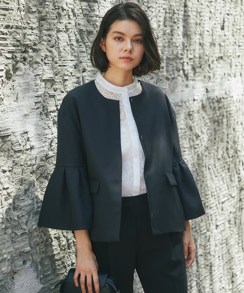 「SMILE ORCHID」 パンツスーツ L ネイビー レディース_画像9