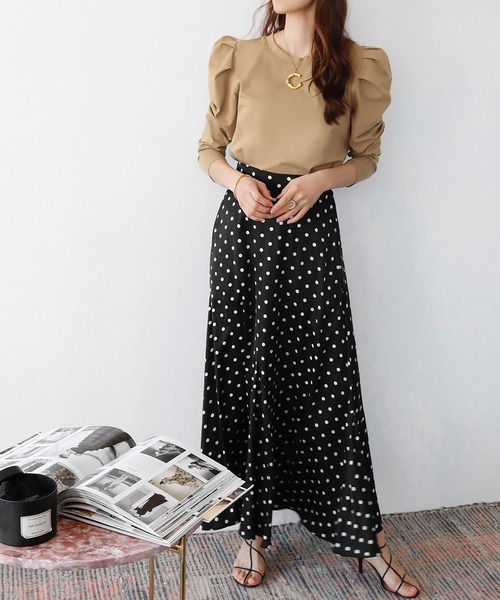 「ELFRANK」 長袖カットソー FREE オフホワイト レディース_画像6