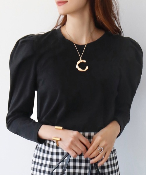 「ELFRANK」 長袖カットソー FREE オフホワイト レディース_画像9