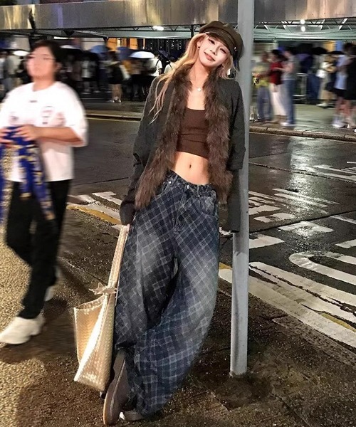 Ressaca（レサーカ） ワイドパンツ ジーンズ デニム デニムパンツ