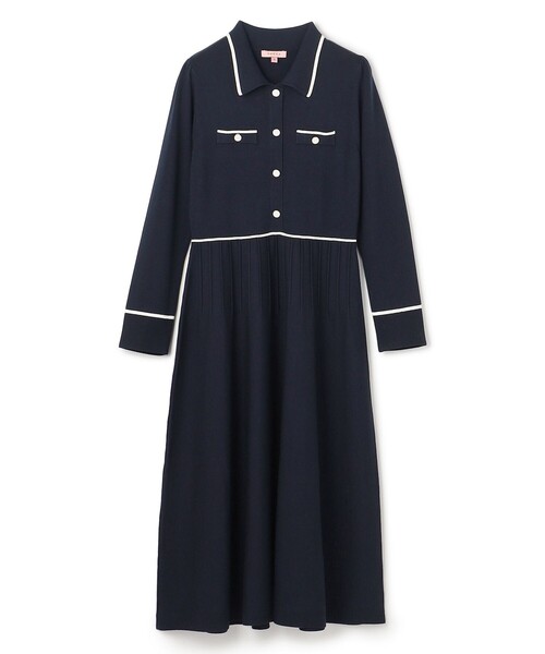TOCCA（トッカ） ワンピース BI-COLOR KNIT DRESS ニットドレス
