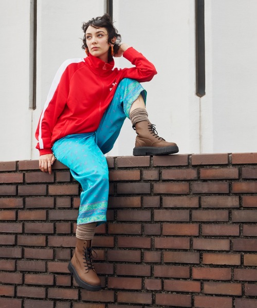 「PUMA」 ブーツ 25.0cm ブラック×ブラック レディース_画像7