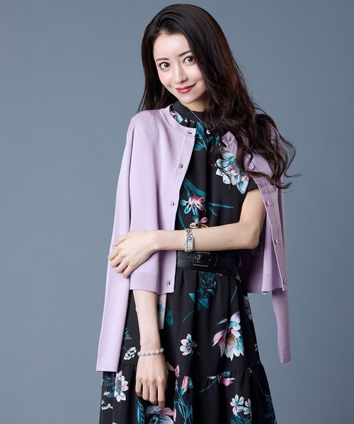 emiriawiz（エミリアウィズ） ニットカーディガン FREE パープル