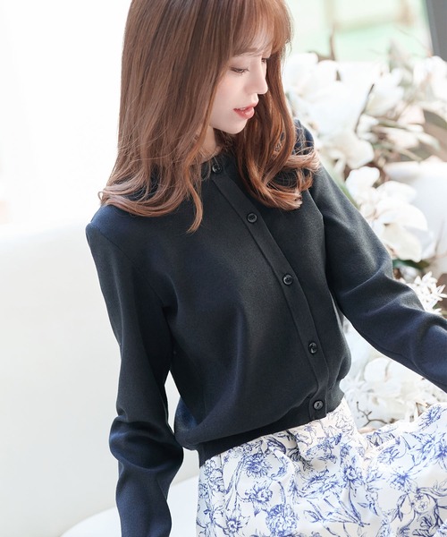 emiriawiz（エミリアウィズ） ニットカーディガン FREE パープル