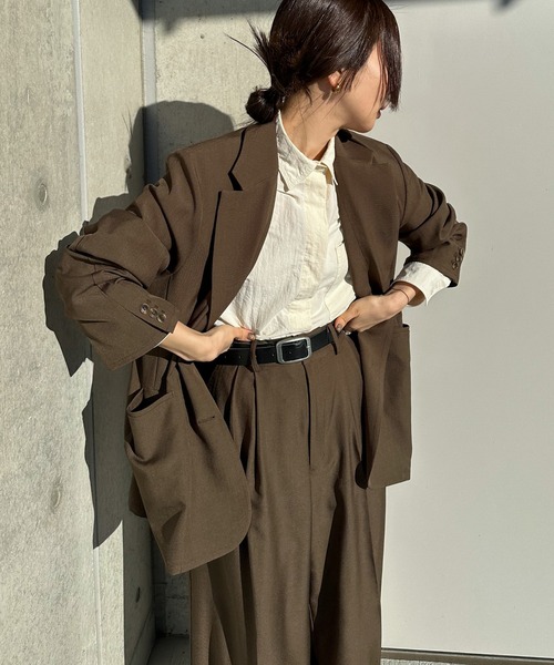 select MOCA by son」 テーラードジャケット SMALL ベージュ