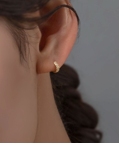 Cream dot.（クリームドット） ピアス 繊細ビジューのキャッチレスミニ