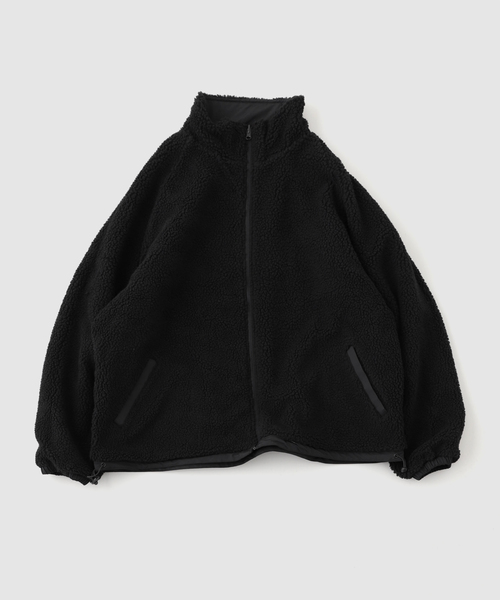 「is-ness」 ブルゾン LARGE ブラック メンズ_画像6