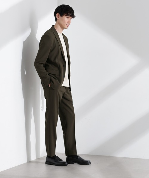 monoyaさま限定　ナノユニバース カーキ ジャケット セットアップ M NANO universe（ナノ・ユニバース） セットアップ X-LARGE カーキ